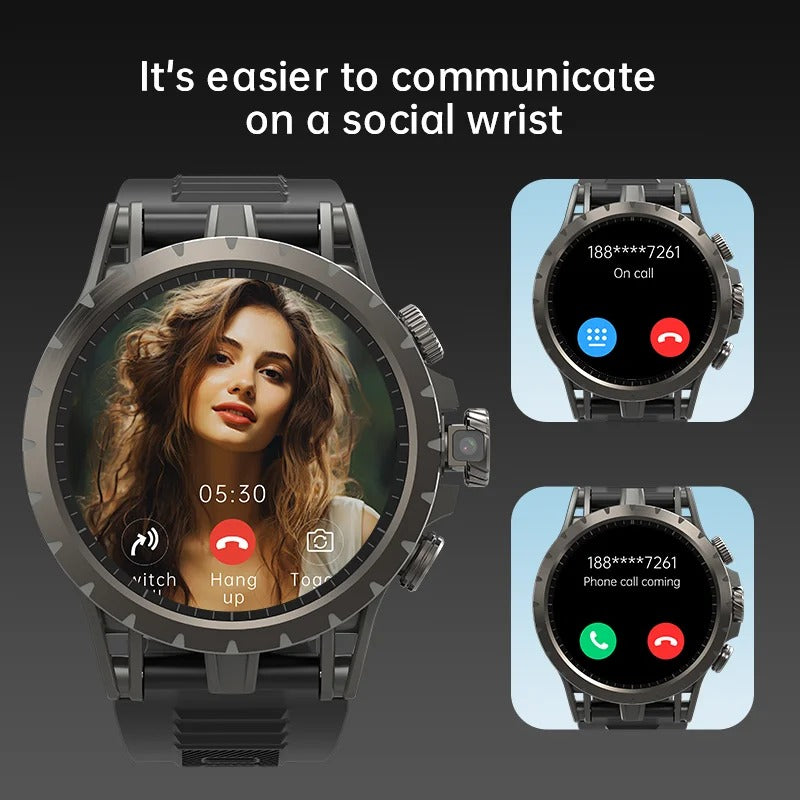 Smart Watch Q-85 4G LTE Android System Rotation Camera GPS/WIFI/Google Play Store