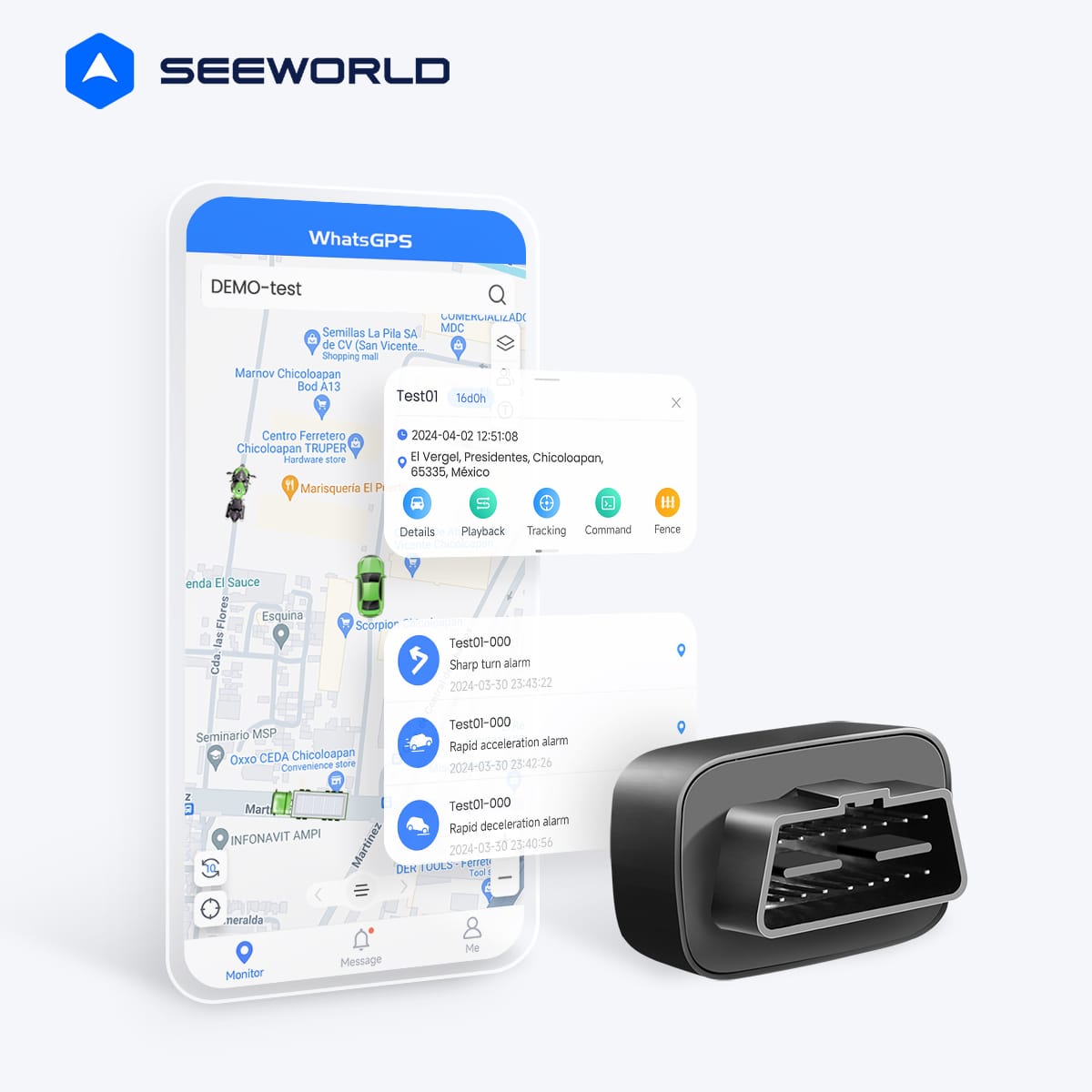 SEEWORLD 4G OBD GPS Tracker