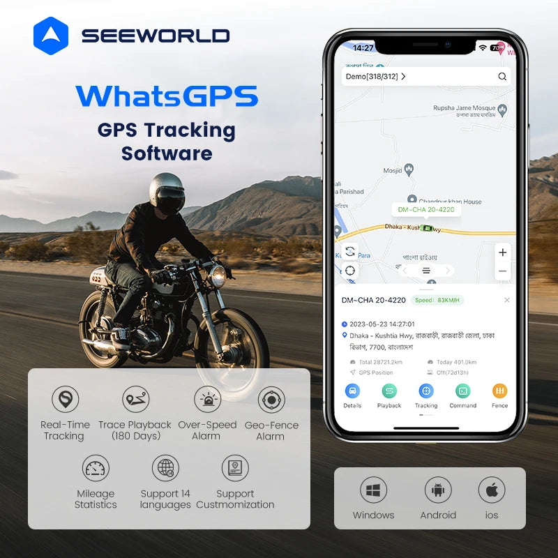 SEWORLD   R12L GPS TRACKER 4G