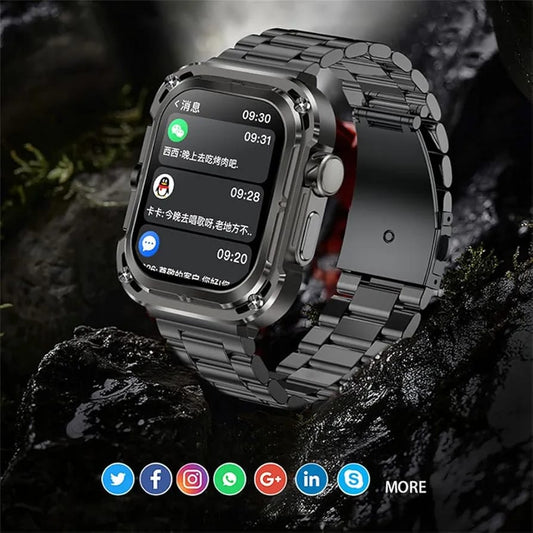 Smartwatch Z85 Max with 3 Different Straps IP68 Waterproof Compass NFC Heart Rate