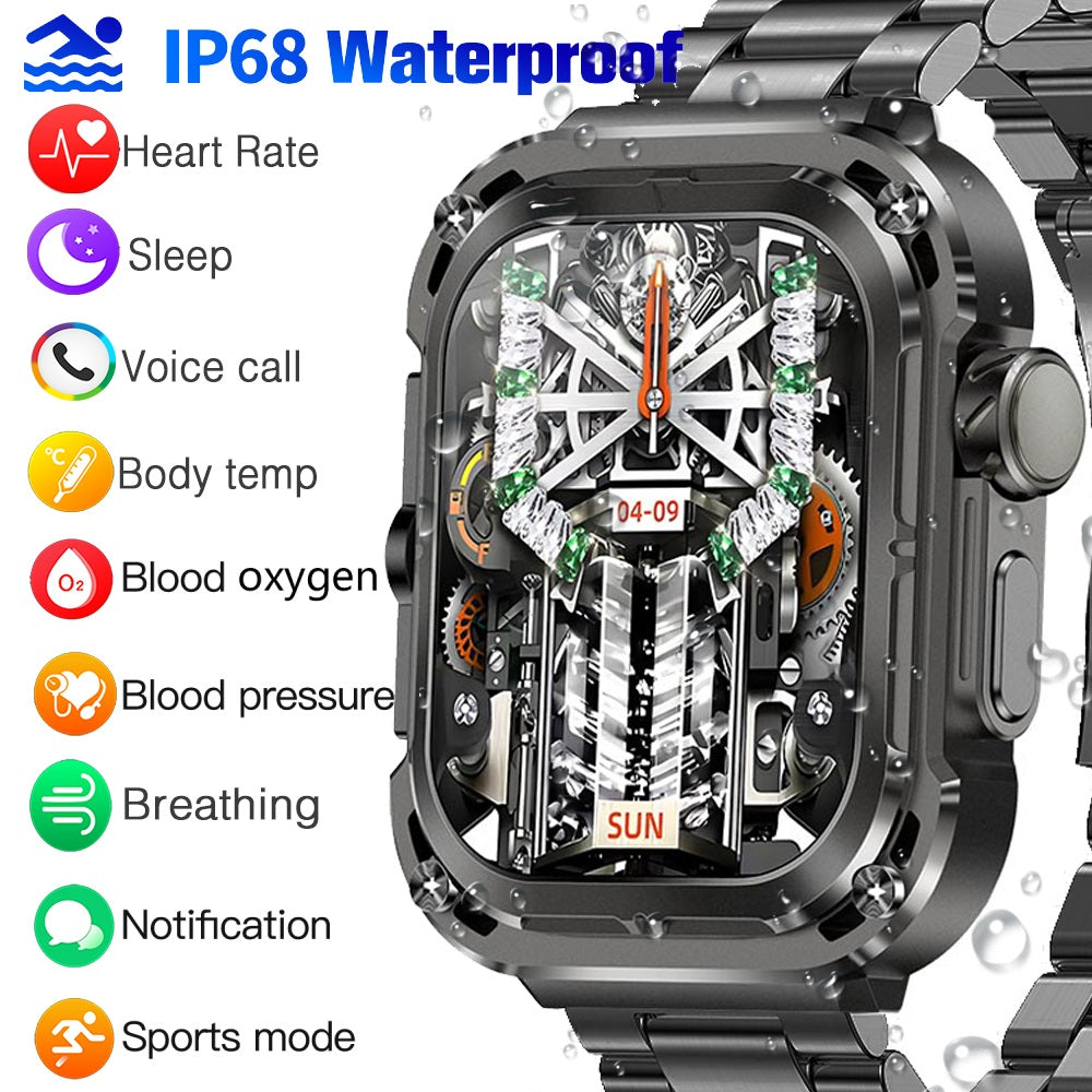 Smartwatch Z85 Max with 3 Different Straps IP68 Waterproof Compass NFC Heart Rate